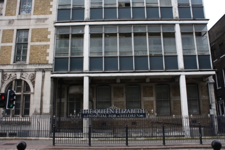 Right on the border of Hackney and Tower Hamlets, this old children's hospital has been set for demolition and much of the community is in disagreement about the housing development that is to replace it.
